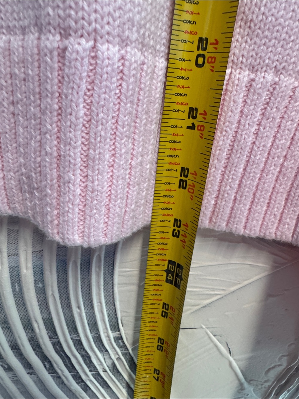 wild fable Pink Crewneck Sweater with Red 'DUMP HIM' Lettering N0696 - Picture 7 of 7